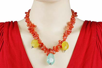 SKU 12361 unique Carnelian necklaces Jewelry