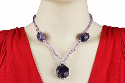 SKU 12369 unique Amethyst necklaces Jewelry