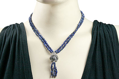 SKU 12376 unique Lapis lazuli necklaces Jewelry