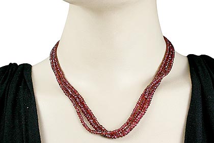 SKU 12468 unique Garnet necklaces Jewelry
