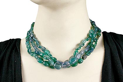 SKU 12493 unique Fluorite necklaces Jewelry
