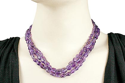 SKU 12494 unique Amethyst necklaces Jewelry