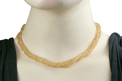 SKU 12497 unique Citrine necklaces Jewelry