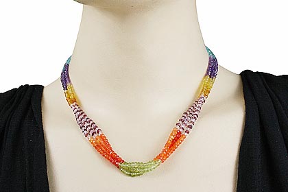 SKU 12500 unique Multi-stone necklaces Jewelry