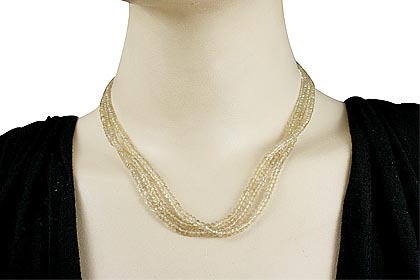 SKU 12505 unique Lemon Quartz necklaces Jewelry