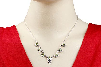 SKU 12522 unique Peridot necklaces Jewelry