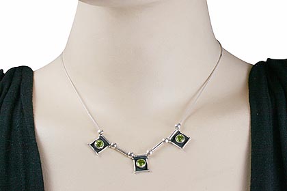 SKU 12534 unique Peridot necklaces Jewelry