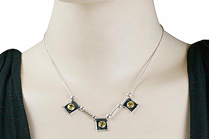 SKU 12548 unique Citrine necklaces Jewelry