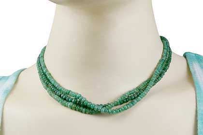 SKU 12602 unique Emerald necklaces Jewelry