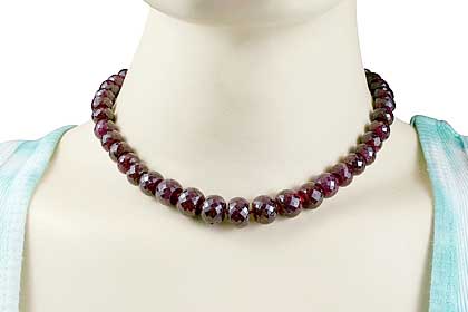 SKU 12606 unique Ruby necklaces Jewelry