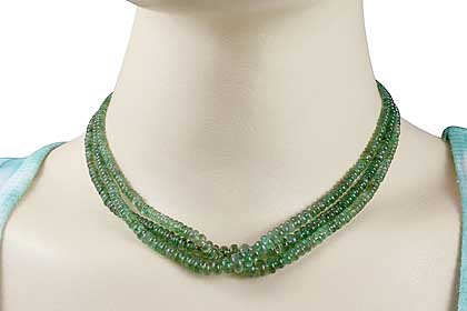 SKU 12610 unique Emerald necklaces Jewelry