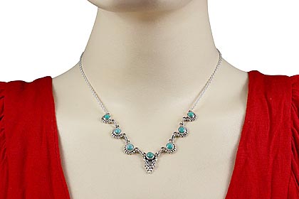 SKU 12629 unique Turquoise necklaces Jewelry