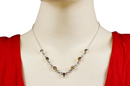 SKU 12633 unique Citrine necklaces Jewelry