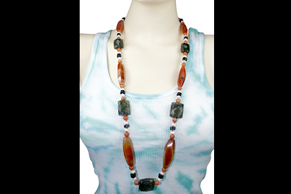 SKU 12646 unique Carnelian necklaces Jewelry