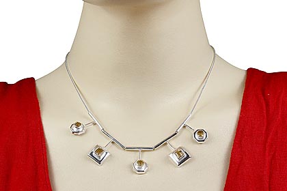 SKU 12671 unique Citrine necklaces Jewelry