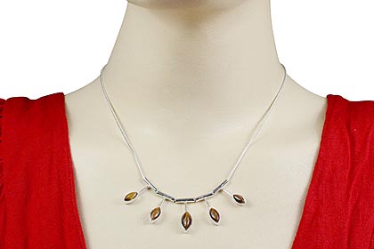 SKU 12684 unique Tiger eye necklaces Jewelry