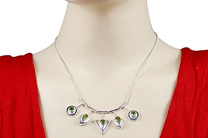 SKU 12686 unique Peridot necklaces Jewelry