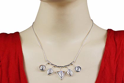 SKU 12687 unique Moonstone necklaces Jewelry