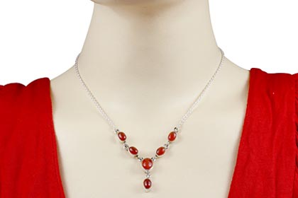 SKU 12700 unique Carnelian necklaces Jewelry