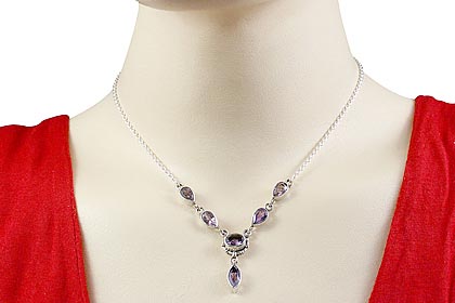 SKU 12704 unique Amethyst necklaces Jewelry