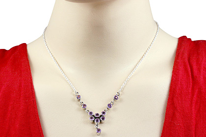 SKU 12709 unique Amethyst necklaces Jewelry