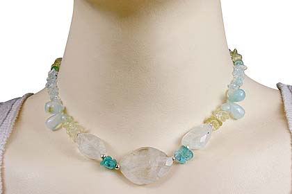 SKU 12718 unique Aquamarine necklaces Jewelry