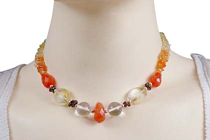 SKU 12729 unique Carnelian necklaces Jewelry