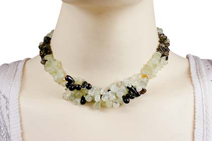 SKU 12732 unique Prehnite necklaces Jewelry