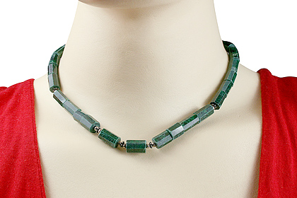 SKU 12754 unique Malachite necklaces Jewelry