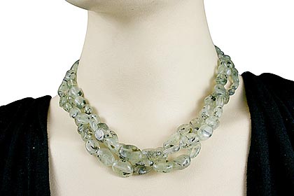 SKU 12886 unique Prehnite necklaces Jewelry