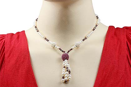 SKU 13253 unique Multi-stone necklaces Jewelry