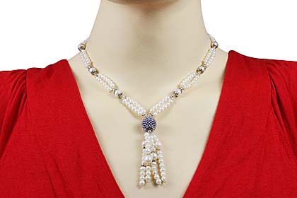 SKU 13259 unique Pearl necklaces Jewelry