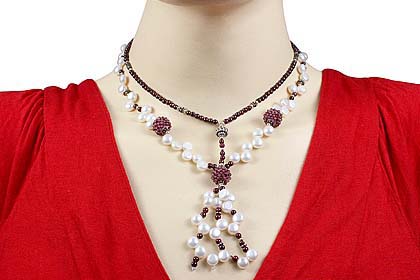 SKU 13264 unique Multi-stone necklaces Jewelry