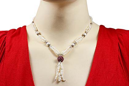 SKU 13282 unique Multi-stone necklaces Jewelry