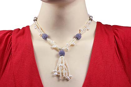 SKU 13286 unique Pearl necklaces Jewelry