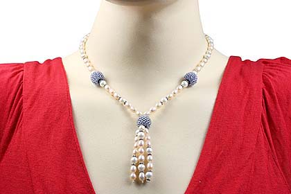 SKU 13307 unique Pearl necklaces Jewelry