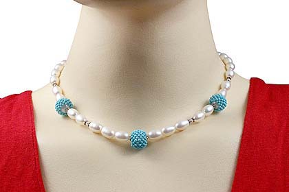 SKU 13320 unique Pearl necklaces Jewelry