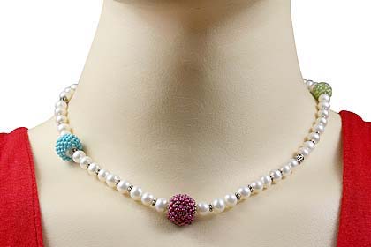 SKU 13321 unique Pearl necklaces Jewelry