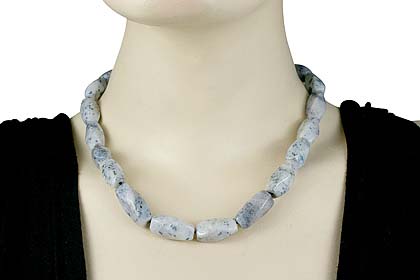 SKU 13570 unique Dendrite opal necklaces Jewelry