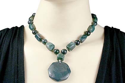 SKU 13592 unique Bloodstone necklaces Jewelry