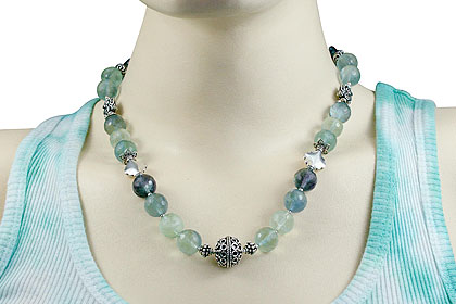 SKU 14078 unique Fluorite necklaces Jewelry