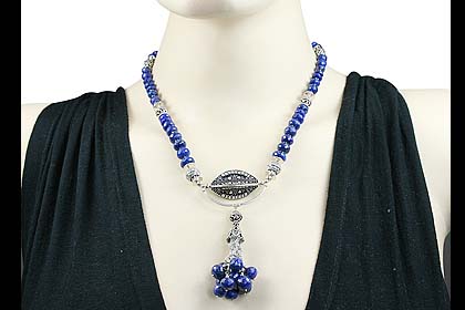 SKU 14080 unique Lapis lazuli necklaces Jewelry