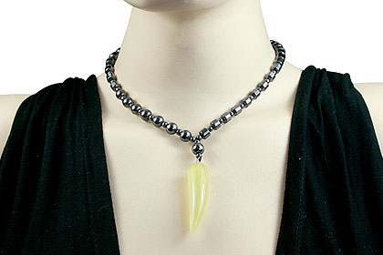 SKU 14086 unique Hematite necklaces Jewelry