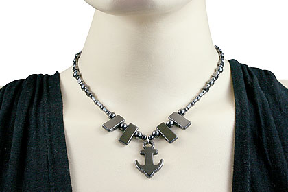 SKU 14088 unique Hematite necklaces Jewelry