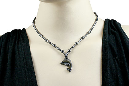SKU 14098 unique Hematite necklaces Jewelry