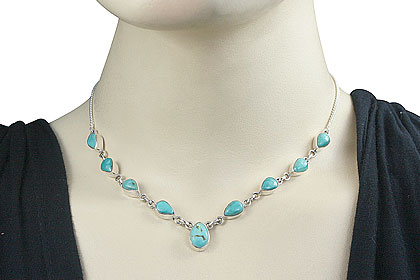 SKU 14377 unique Turquoise necklaces Jewelry