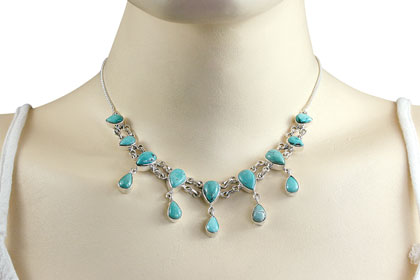 SKU 14380 unique Turquoise necklaces Jewelry