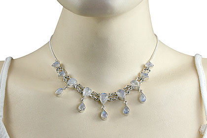 SKU 14381 unique Moonstone necklaces Jewelry