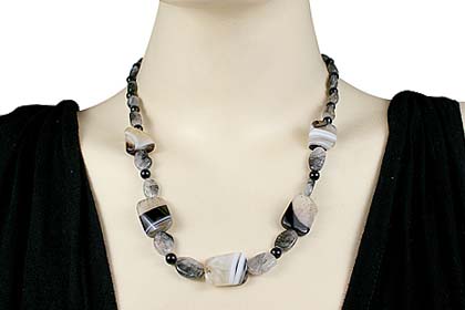 SKU 14707 unique Onyx necklaces Jewelry