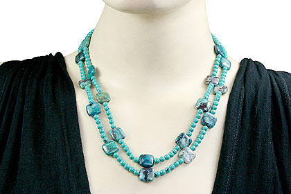 SKU 15546 unique Turquoise necklaces Jewelry